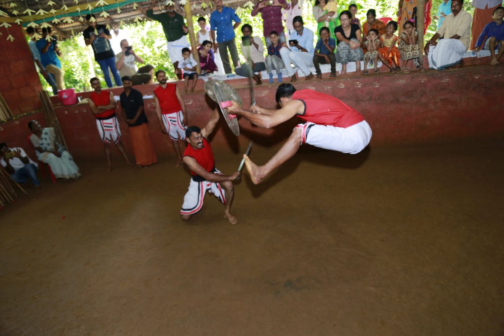 Kalaripayattu  stage shows